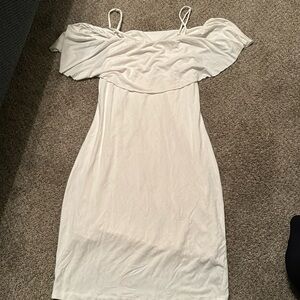 Tart Lined White Dress with Straps